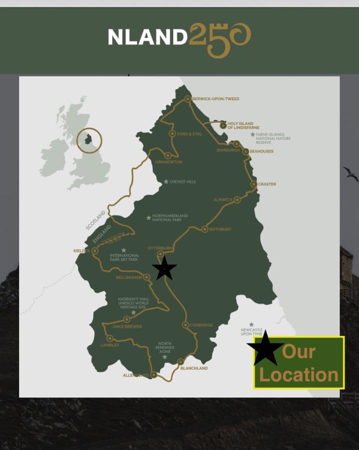 ヘクサム Wild Northumberland Glampingヴィラ エクステリア 写真
